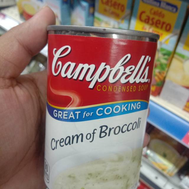 

Campbell's Cream of brocoli 298gr
