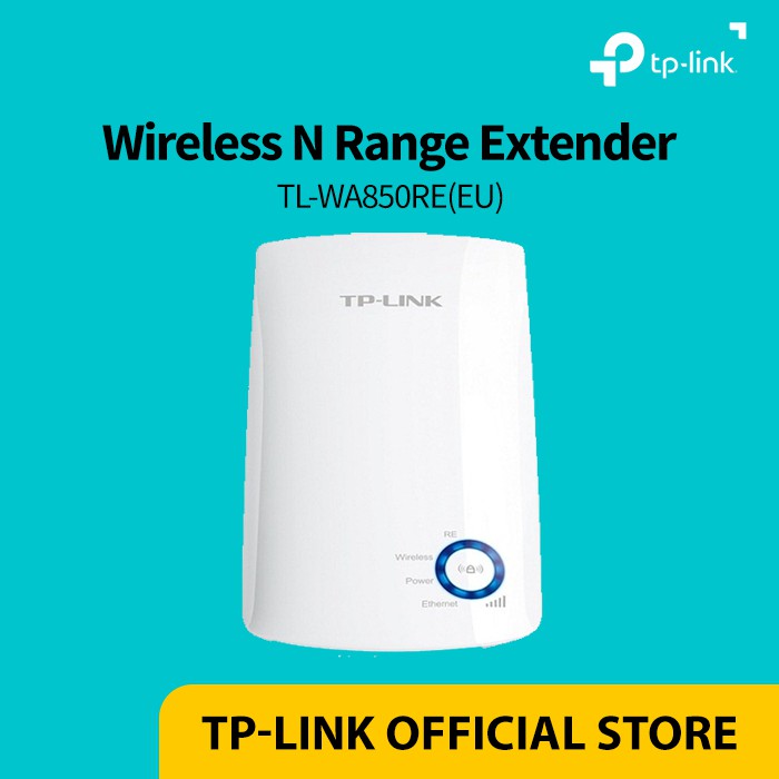 TP-LINK TL-WA850RE 300Mbps Wi-Fi Range Extender - White