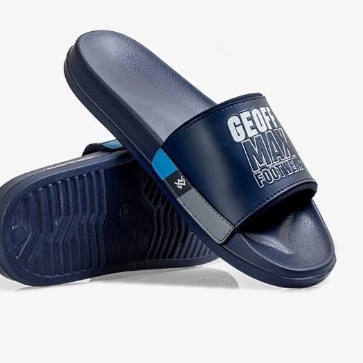 2.2 FLASH SHOP  Geoff Max Official - Henbox Navy | Slippers | Sandal Unisex //