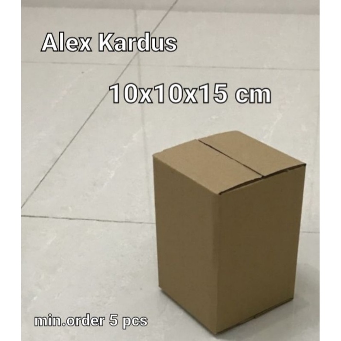 

Kardus / Box / 10x10x15 cm / Karton Packing Polos Baru ST