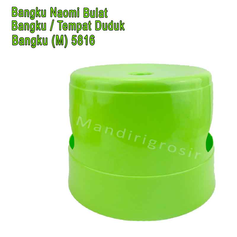 Bangku Plastik *Bangku Naomi Bulat * Tempat Duduk * Bangku(M)5816