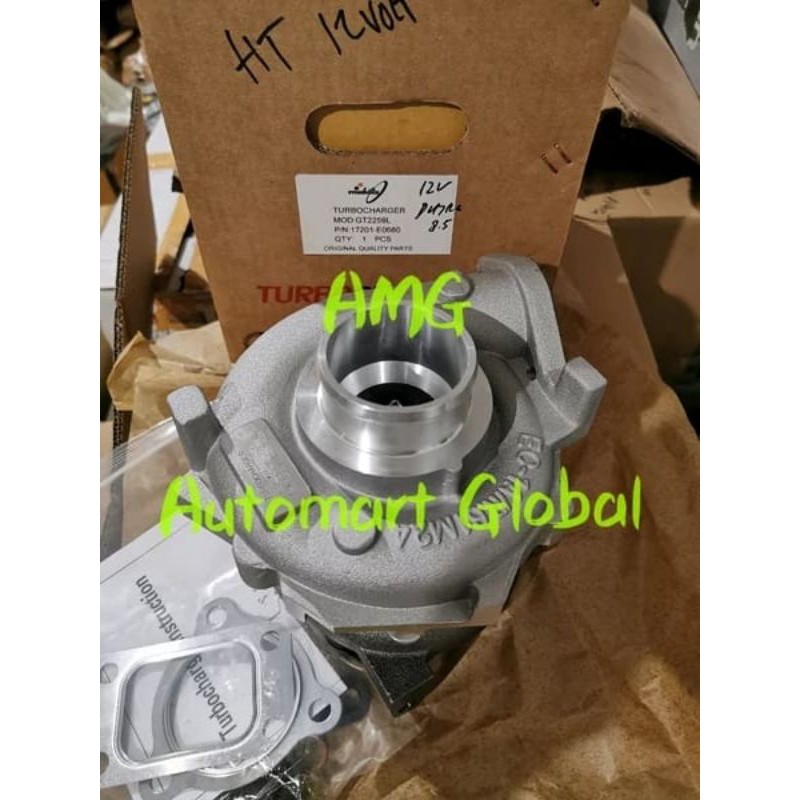 Turbo charger Dutro 130ht 24 volt 24v 17201-e0080