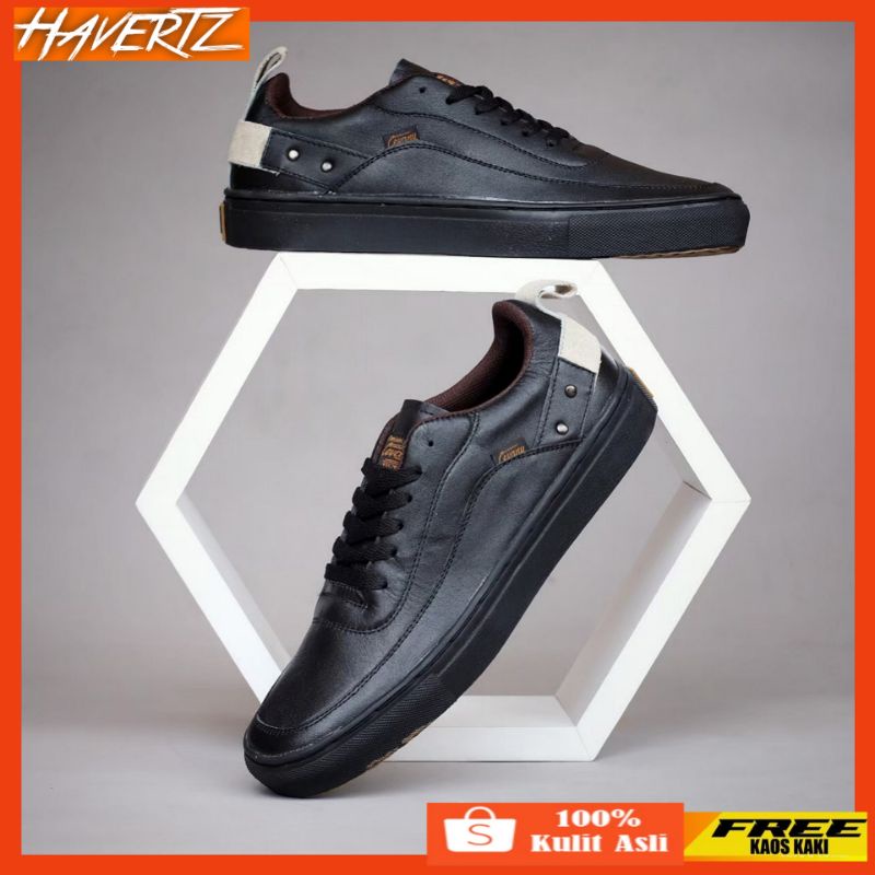HAVERTZ X PEDRO Sepatu Casual Pria Sneakers Kasual Polos Ori Pria Cowok kulit Sapi Ori Cyre ch