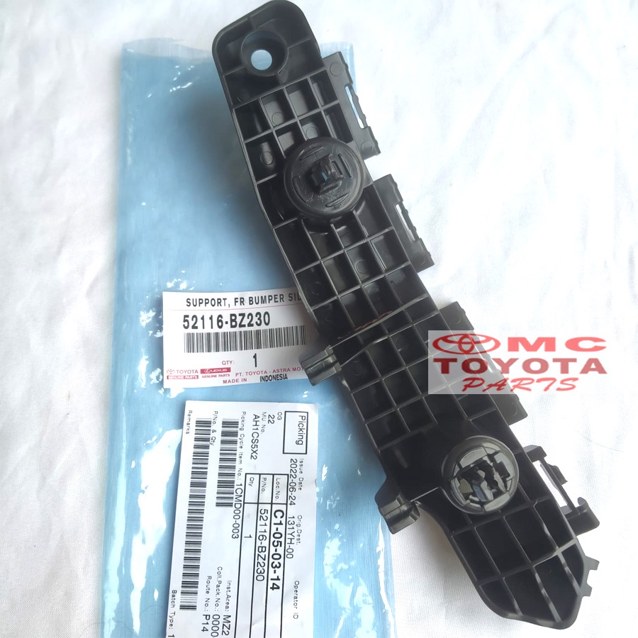 Support Bracket Breket Bumper Depan Kanan Kiri Raize Rocky 52115-BZ230  52116-BZ230