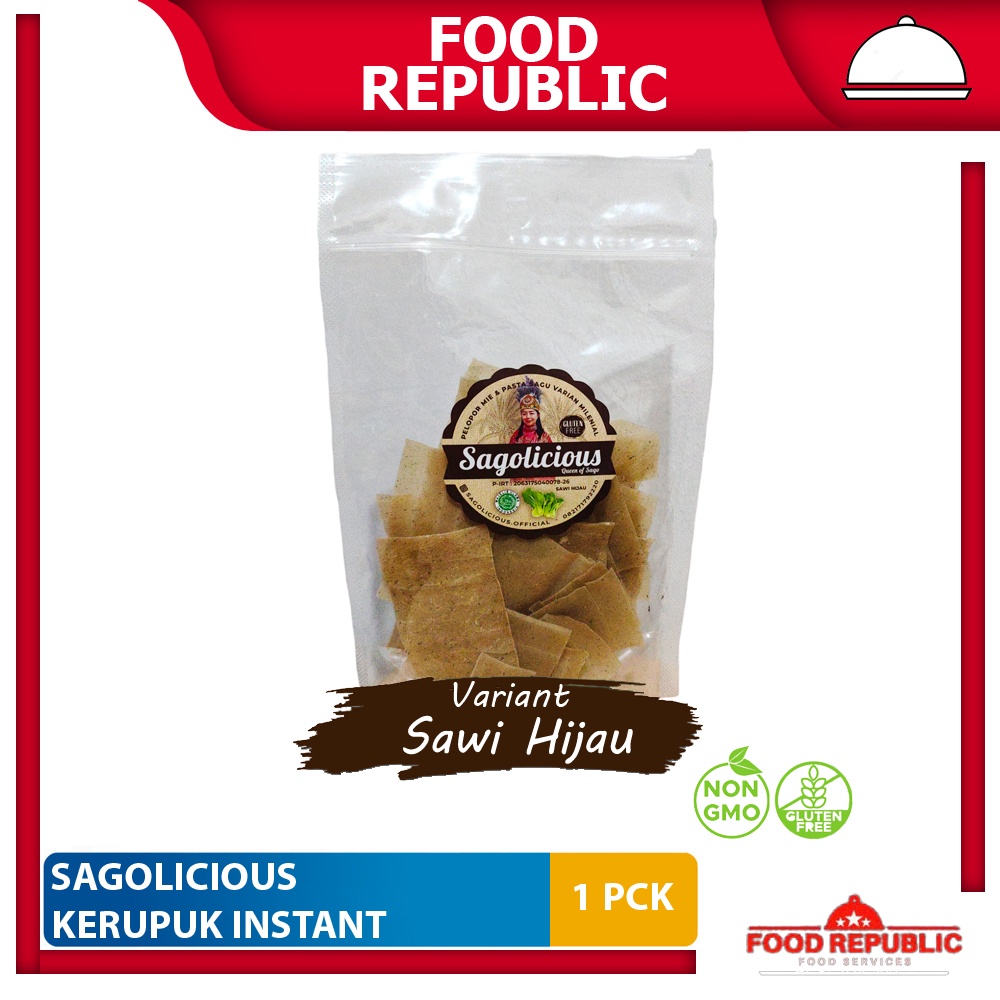 Sagolicious Kerupuk Sagu Sehat Gluten Free Low GI Halal Enak Keripik