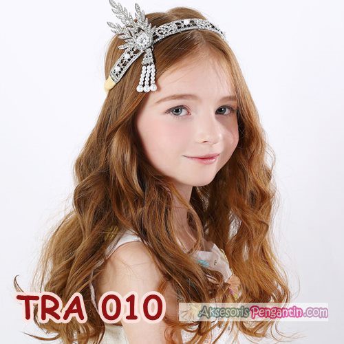 [BISA COD] Aksesoris Tiara Pesta Anak Modern- Hiasan Sanggul Rambut Wanita-TRA010