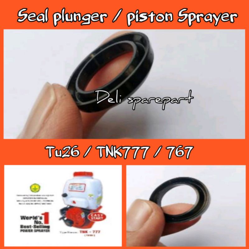 5 pcs  Seal pump Karet Sil Plunger Piston Mesin Sprayer Semprot Pompa hama Tu26 Tnk777 767