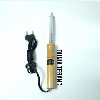 Solder TOYOSAKI 60Watt gagang Kayu - Solder Lancip 60 watt gg kayu - Solder Listrik Soldering Iron