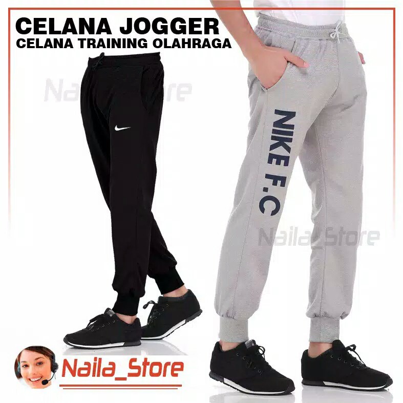 Alanz i/ Celana Jogger Training Panjang Sweatpants Nike FC Olahraga Gym Sport Best Quality Big Size