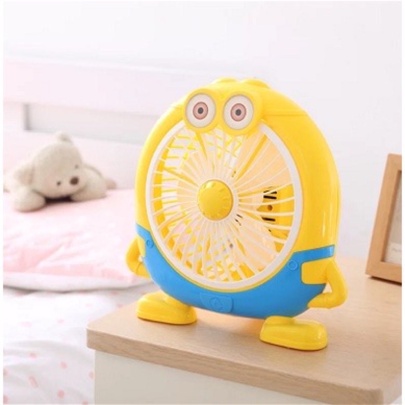 Kipas angin karakter kartun / kipas angin lucu 10 inch / 25cm