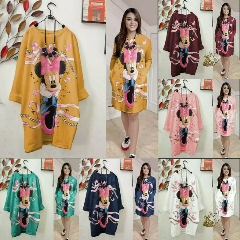 Shalch trendy tunik / dres wanita miniecute