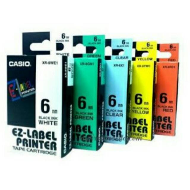 

EZ Label Tape Printer Casio 6mm