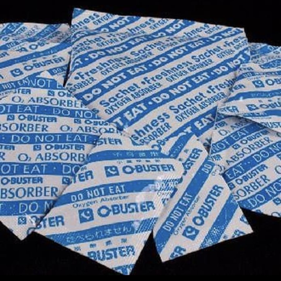 40 pcs Oxygen Absorber O-Buster 500 cc Pengawet Makanan Grosir Murah