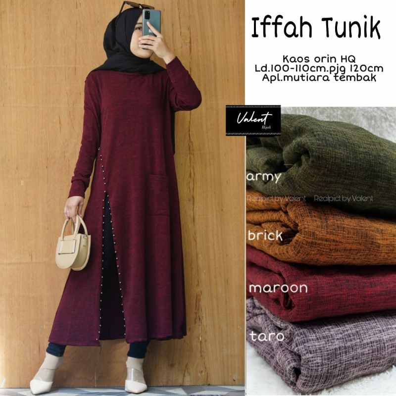 IFFAH TUNIK BY VALENT HIJAB