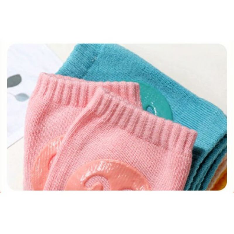 ~ PIYOSHI08 ~ Pelindung Lutut Bayi Motif Smile / Baby Knees Protector MA59