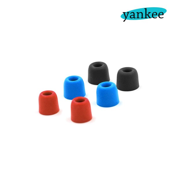 KZ Original 3 Pair (3 Pasang) Noise Isolating Comfortable Memory Foam Ear Tips for KZ ZSN Pro X