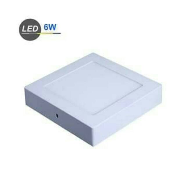 Lampu downlight LED panel ob 6w outbow 6 w square 6 watt kotak