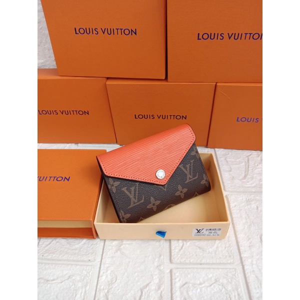 fashion dompet lipat LV LOU MARIE WALLET free box,dompet lipat LV epi leather