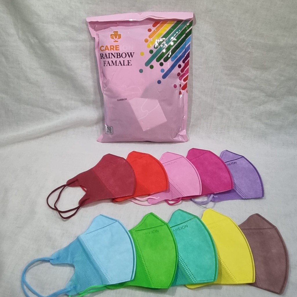 MASKER DUCKBILL WARNA  PASTEL TERBARU / MASKER FASHION ADA VARIAN COWO DAN CEWE