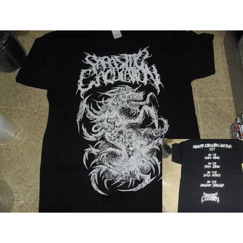 Parasitic Ejaculation Asia Tour Shirt