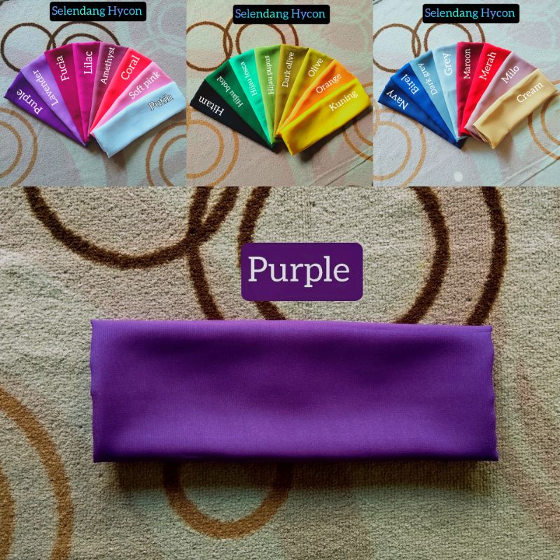 Selendang Hycon-Purple