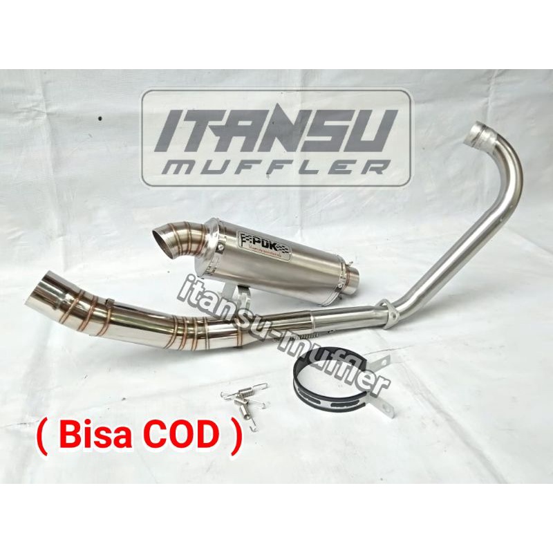 Knalpot Racing Vixion New R15 V3 Cbr 150 Sonic Gsx 150 Satria Fu Mx King Supra Gtr Pdk Oval