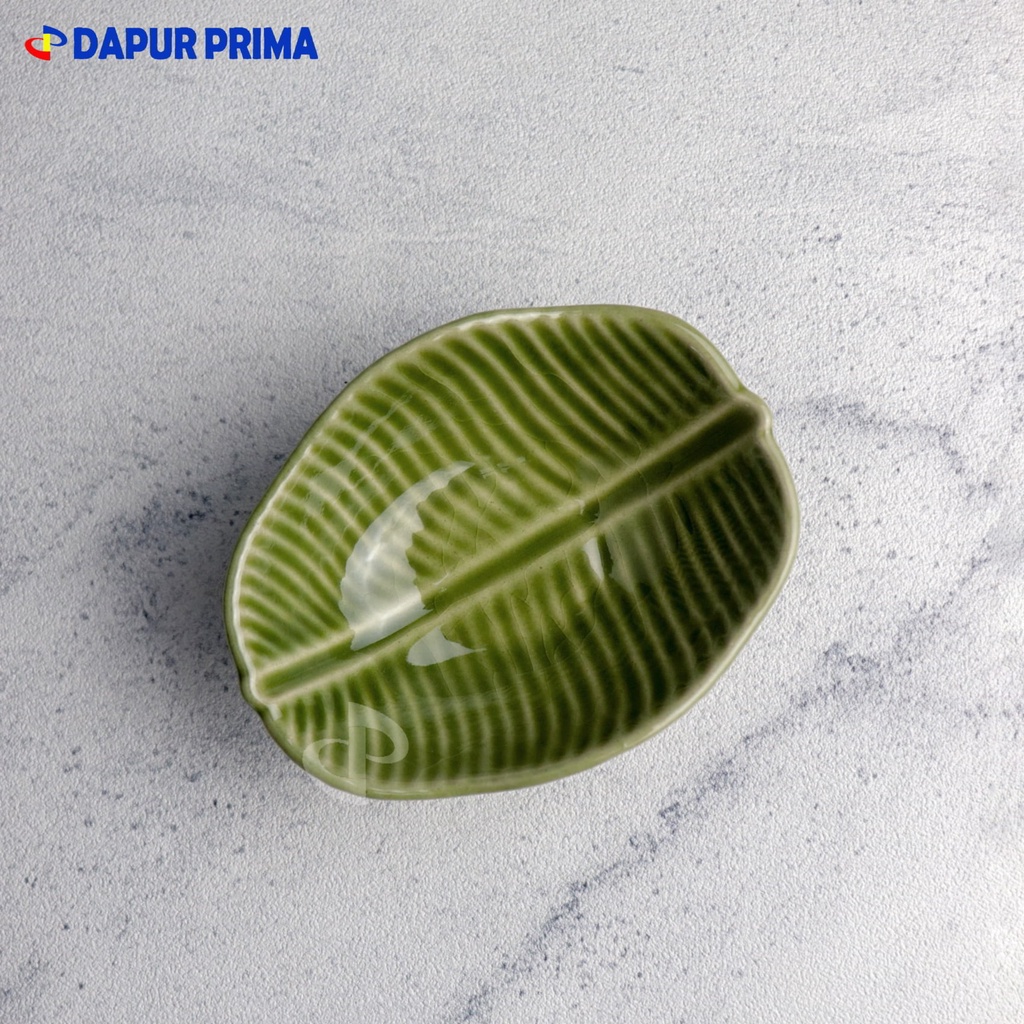 MANGKOK KERAMIK CANTIK BENTUK DAUN