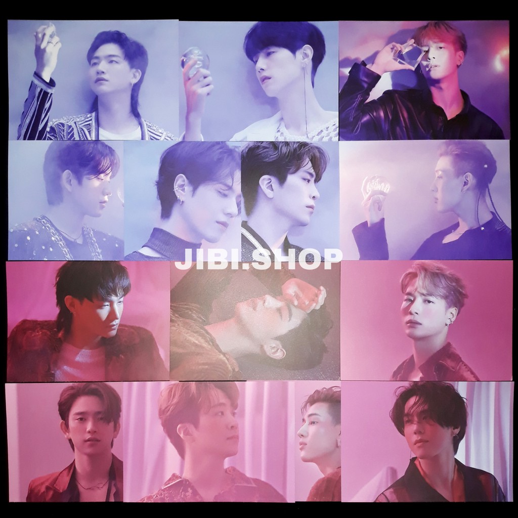 [postcard] got7 breath of love last piece official album pc jb jay b jaebeom yugyeom youngjae