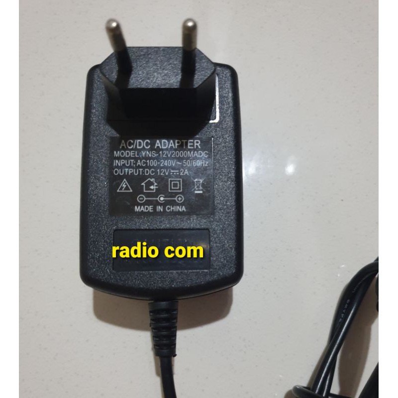 adaptor cctv 12v 2a