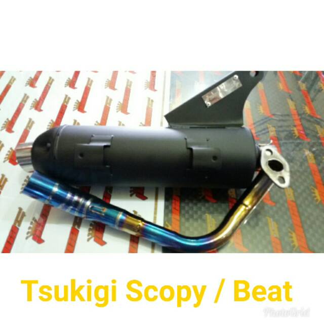 Knalpot tsukigi Scoopy