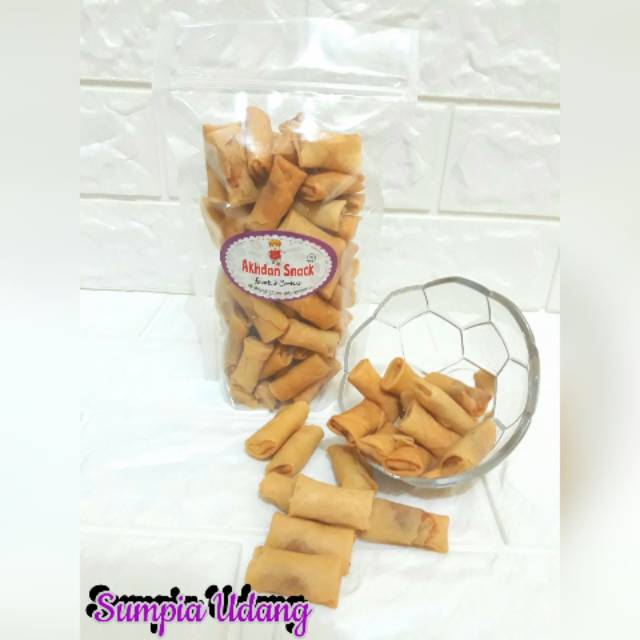 

Sumpia Udang / Lumpia Udang / Cemilan / Snack / Kue Kering