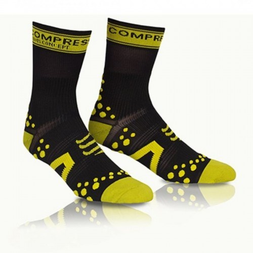 COMPRESSPORT V2 PRO RACING SOCKS BIKE HI kaos kaki lari sepeda ultra