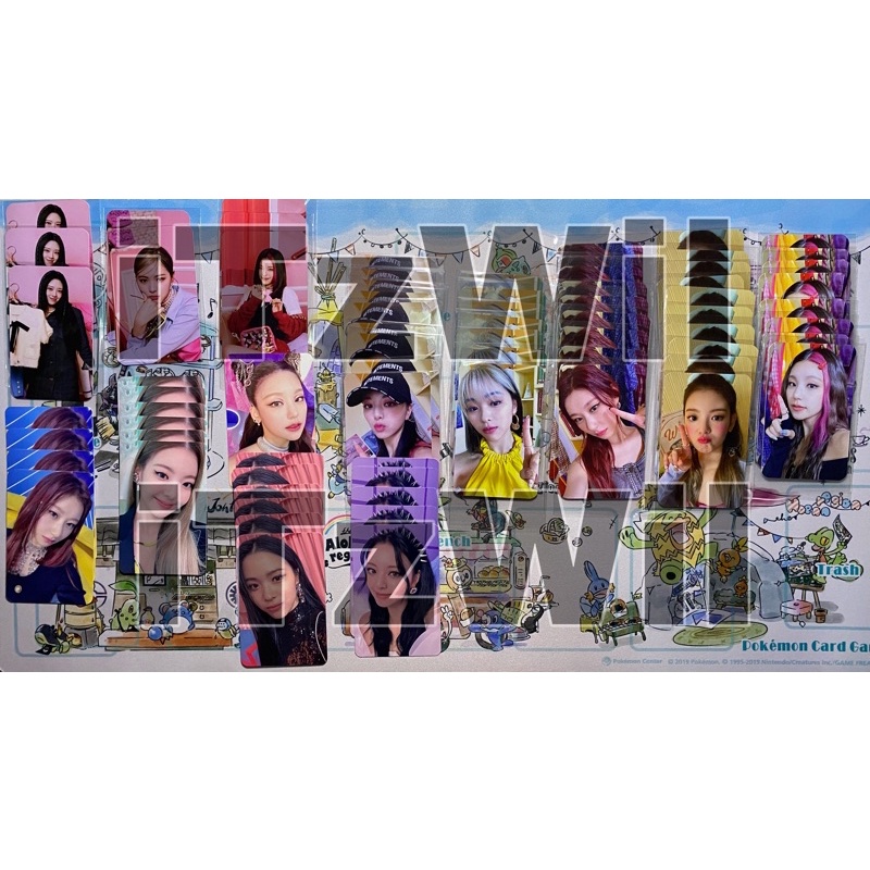 (BACA DESKRIPSI) ITZY - Crazy in Love  PHOTOCARD : MECIMA BENEFIT | POB | VC | Concepts | Yeji, Lia,