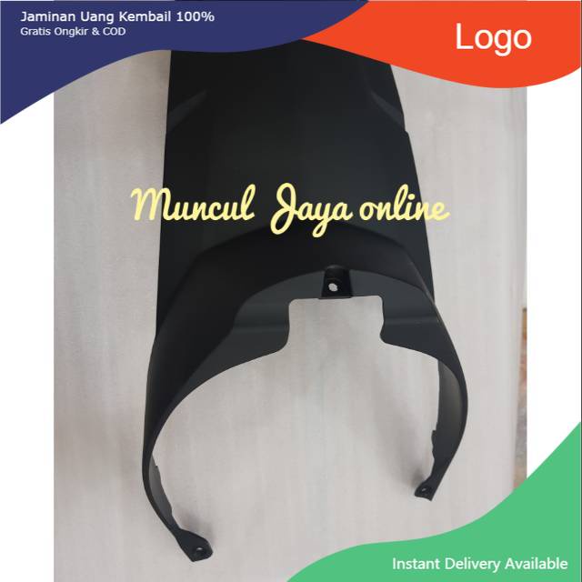 Cover Center Tutup Mesin Bawah Vario 110 Karbu  80151-KVB-900