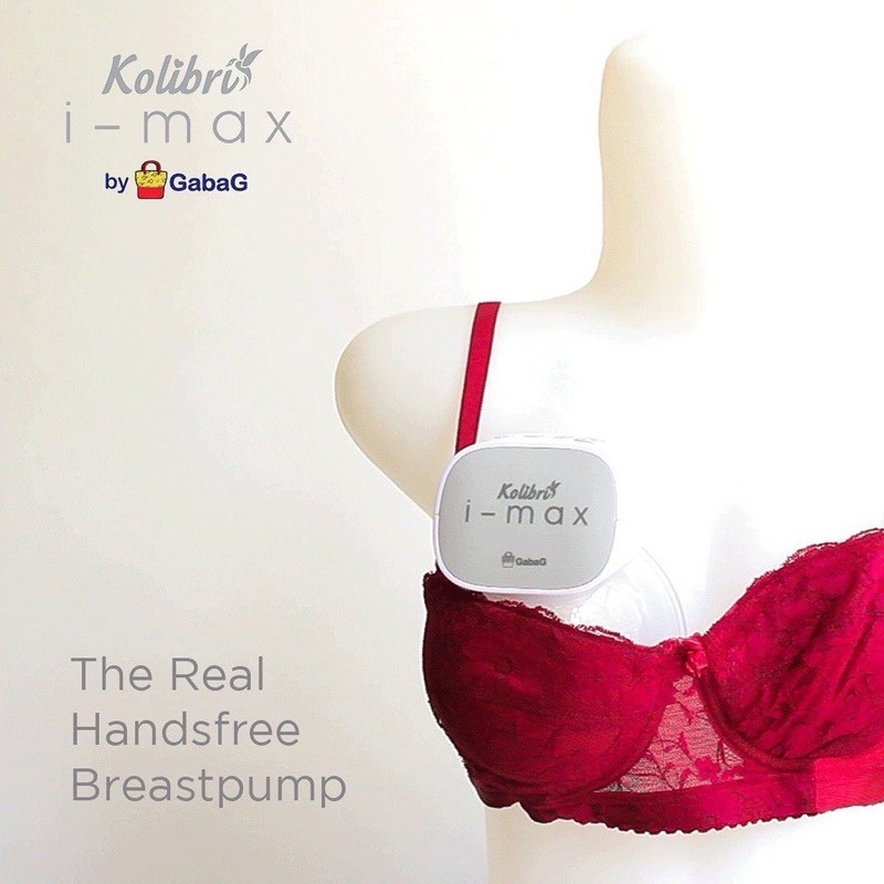 GABAG - Kolibri I-Max Handsfree Breastpump Pompa ASI Hands Free Breast Pump Imax I Max