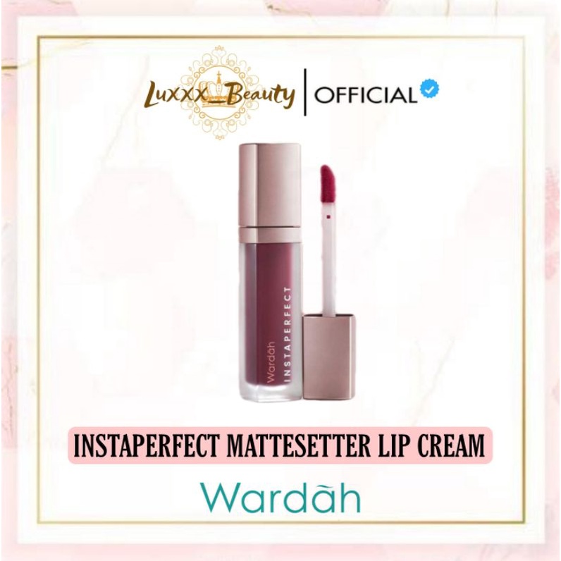 WARDAH Instaperfect Mattesetter Lip Cream Matte Paint 5.5g insta perfect matte lipcream