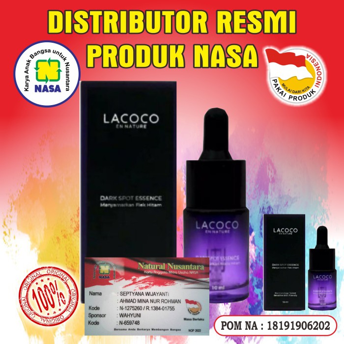 Lacoco Anti Flek/lacoco Darkspot Essence/Serum Penghilang Flek Hitam