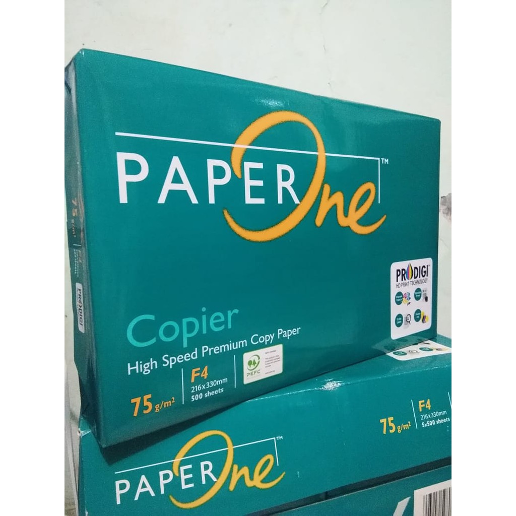 

Paper One F4 75g - Kertas HVS F4 75g - Kertas Print