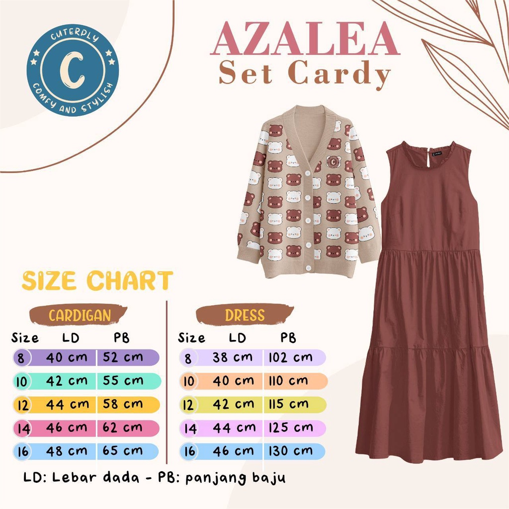 Set Dress Azalea CArdy by Cuterplay