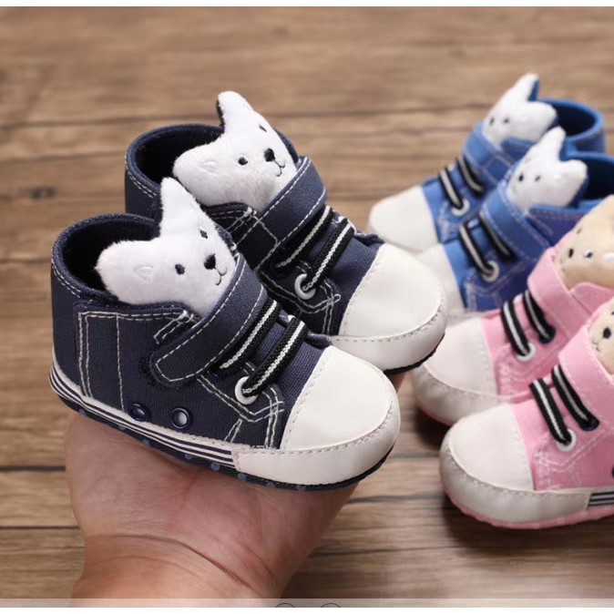 HappyOliver C604 BEAR BOOTS Sepatu Anak Laki Sepatuanak Sepatu Bayi Prewalker Shoes