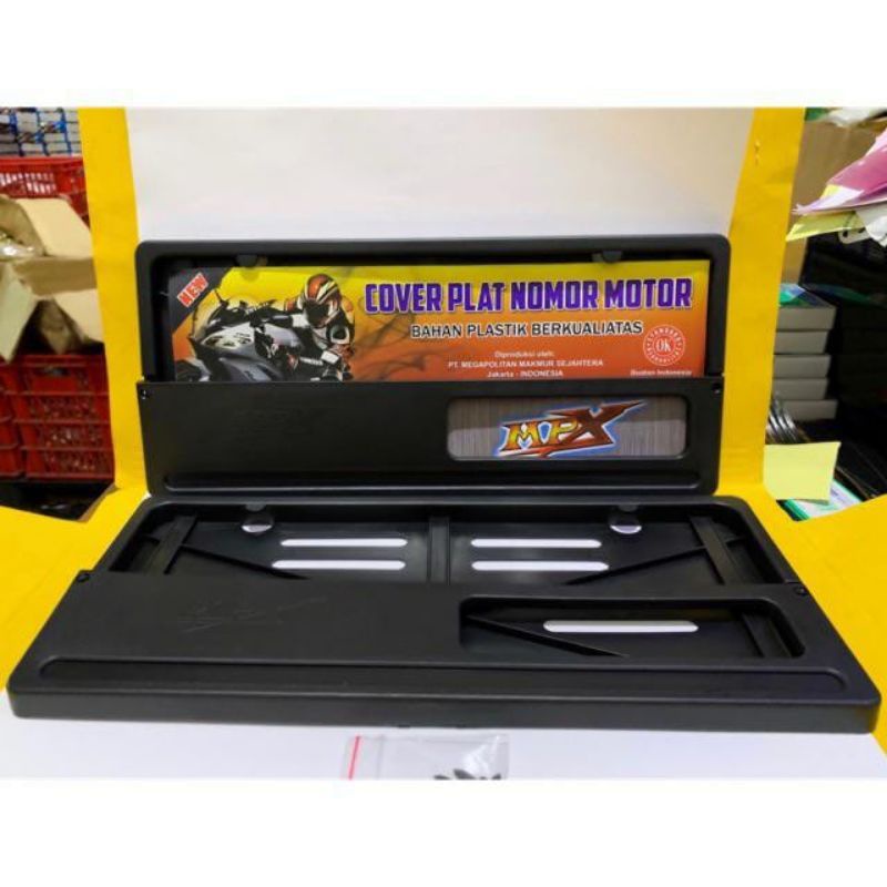 Cover plat nomor motor/plat nomor motor Honda/sepasang plat nomor motor HONDA