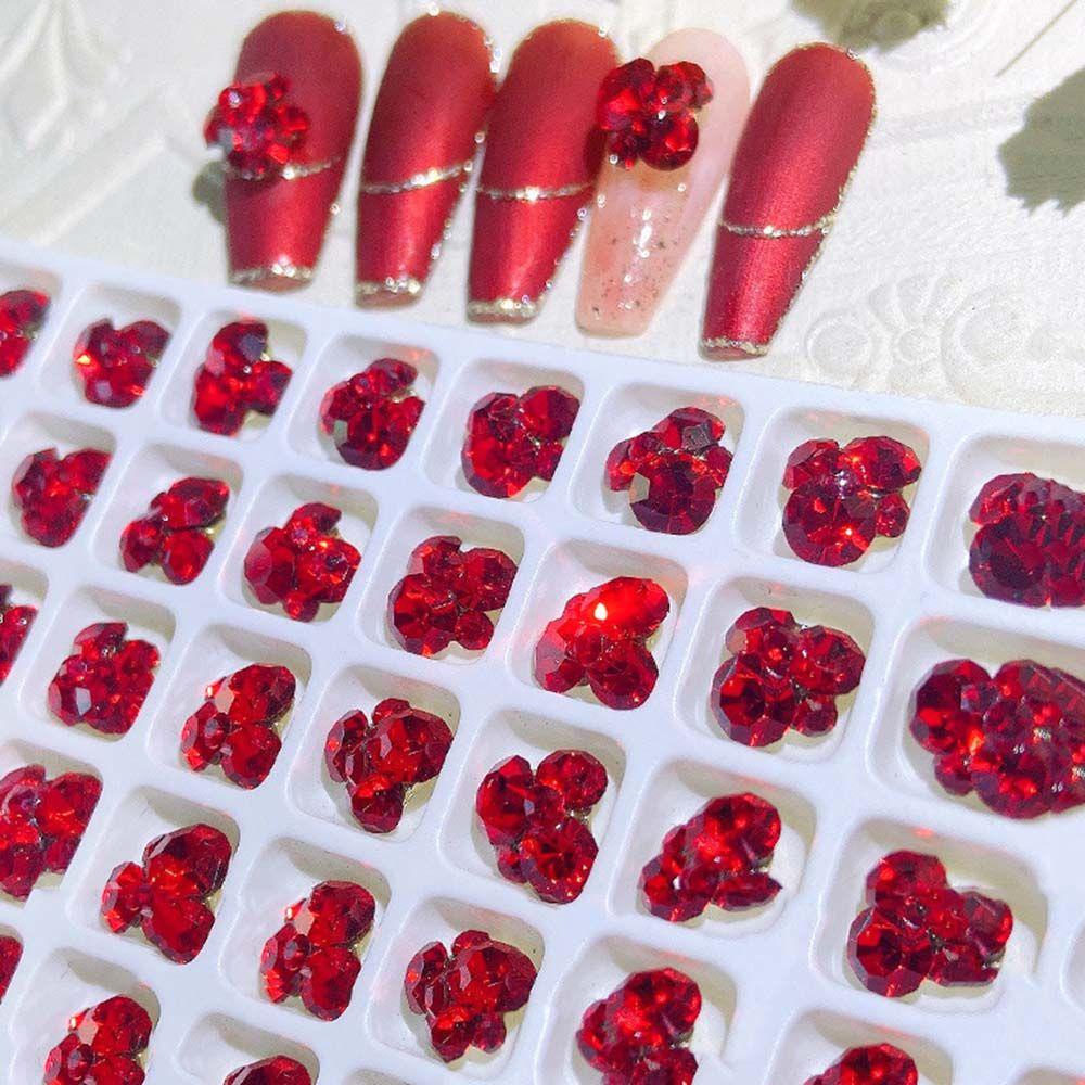 Mxbeauty Berlian Imitasi Berkilau Gaya Jepang Untuk Dekorasi Nail Art DIY 2022