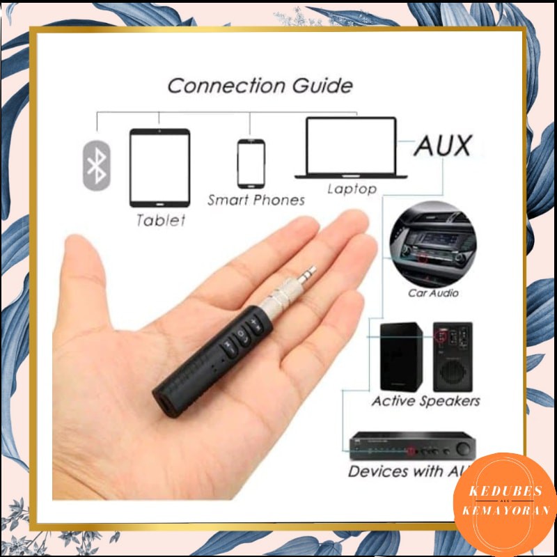 HANDSFREE CAR WIRELESS MUSIC RECEIVER BT-801