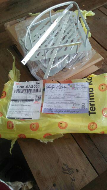 Rak Sudut Wc Toilet Rak Segitiga Alumunium