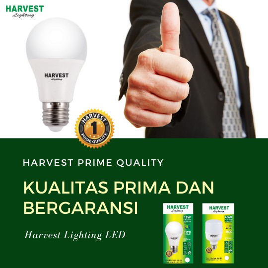 30W HARVEST LIGHTING Lampu Kapsul LED T-Bulb 30 watt Lampu Hemat Energi Original Bersertifikat SNI dan Bergaransi