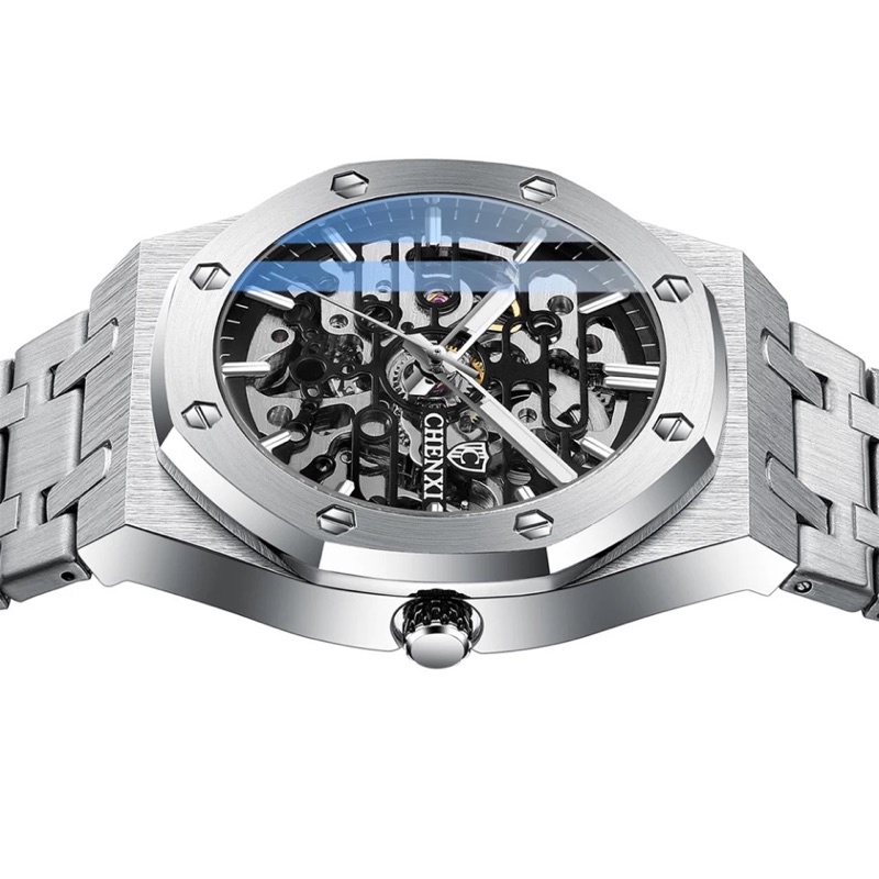 Jam Tangan Pria Automatic Homage AP Royal Oak Stainless Steel Luxury Chenxi