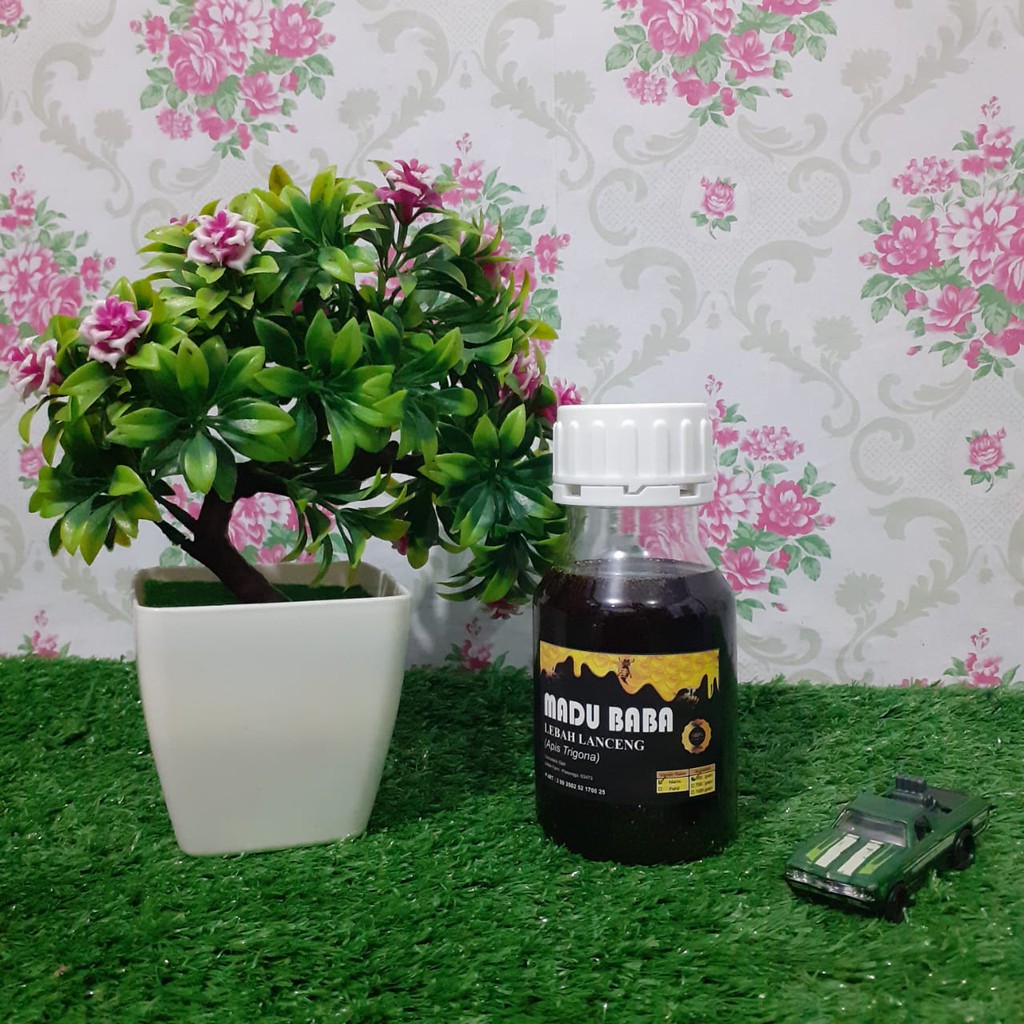 

Madu Promil BABA Asli Hutan Liar Murni Lanceng Hitam Multiflora (Manis) 350gram