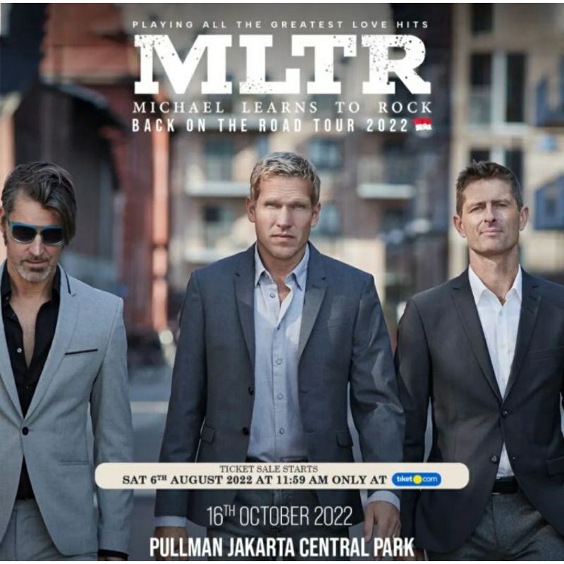 Tiket Michael Learns To Rock MLTR Jakarta Diamond VVIP Seating