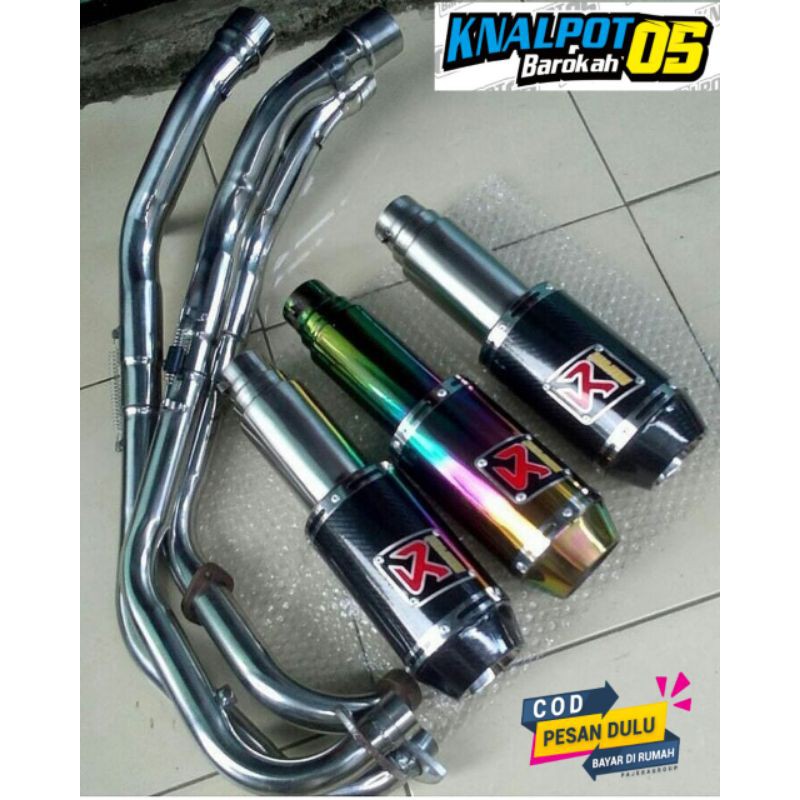 Knalpot VIXION,CBR150R, CB150R MODIFIKASI STENLIS