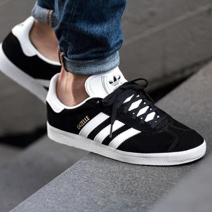 SUPER SALE Sepatu adidas Gazelle OG II Buat Fashion Original Quality - Hitam, 37 Ready Stock